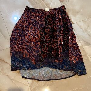 Maeve Anthropologie Patterned Women's Skirt